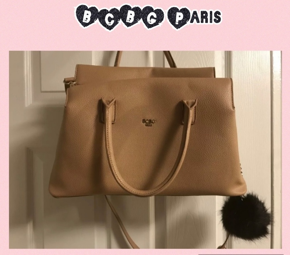 🎉BCBG Paris🎉 Blush Crossbody Satchel Purse